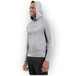 NWT Hurley Men’s Performance Long Sleeve Hoodie – Size Small – Gray